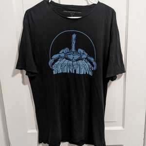 John Varvatos Black Graphic T-Shirt